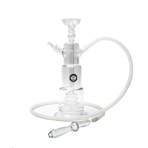 Thick glass hookah customized chicha narguile led shisha