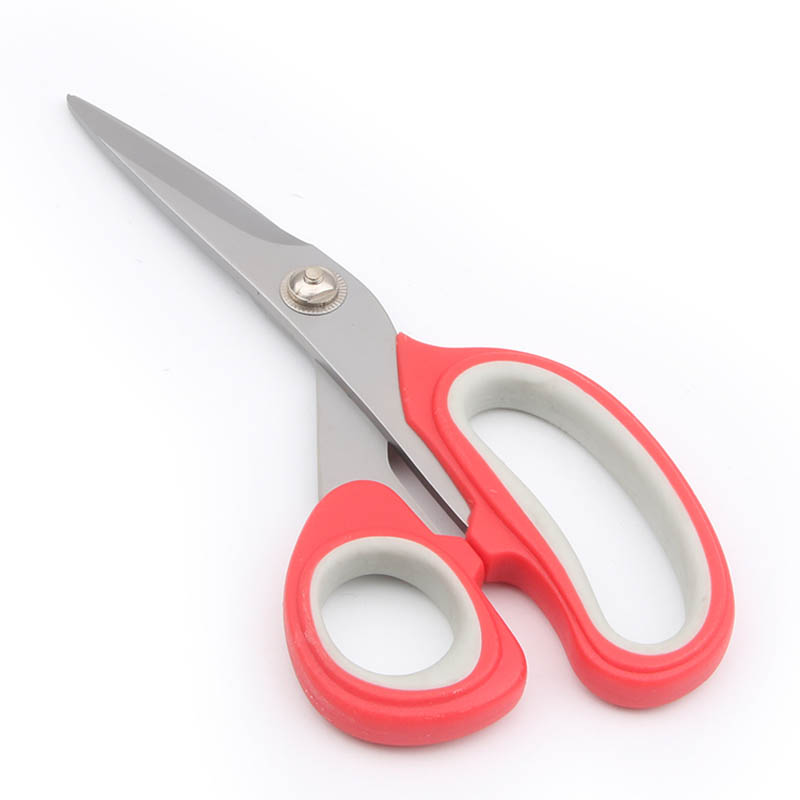 Durable Plastic Handle Stainless Steel Titanium Coated  Household Multifunction Scissors