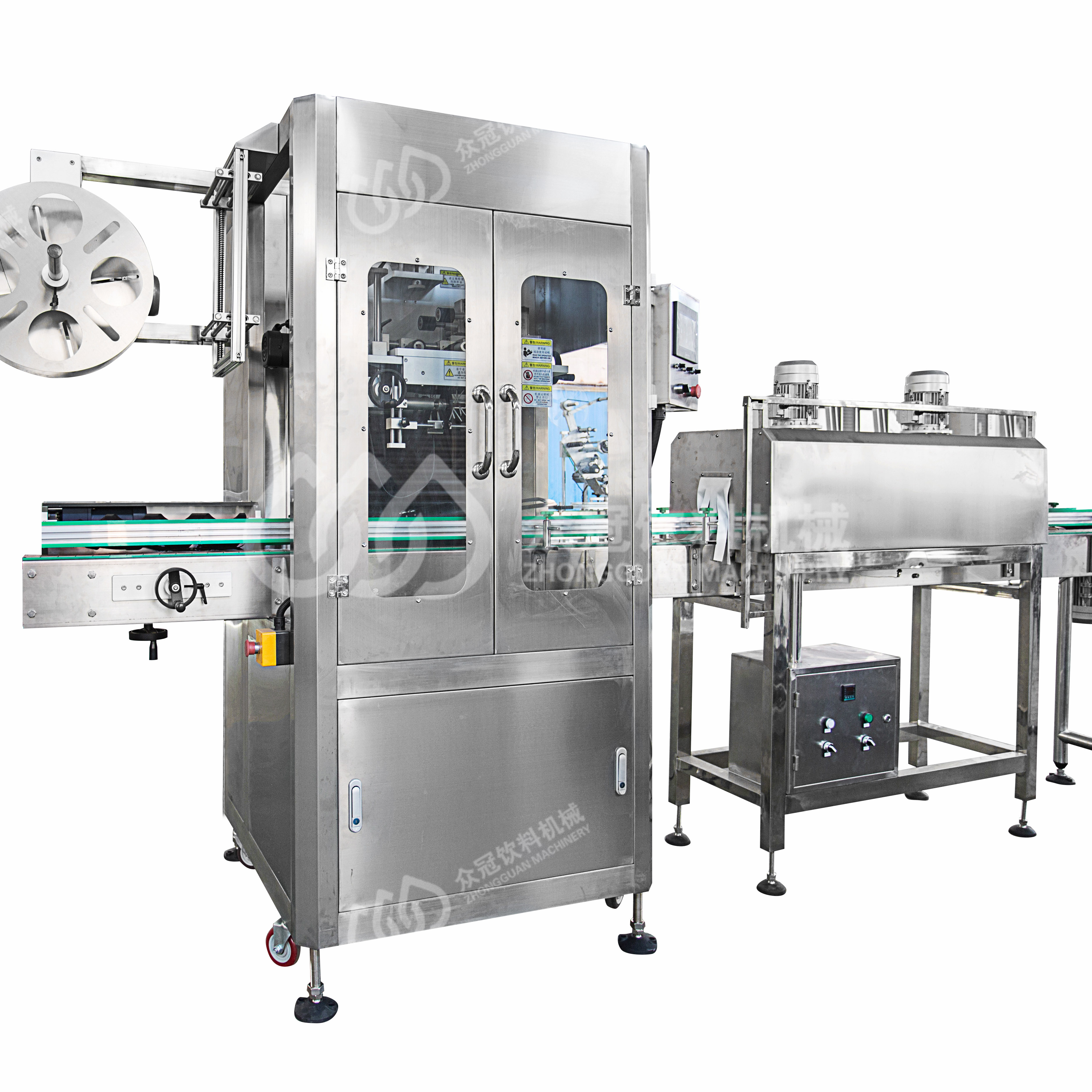 Автоматическая машина для усадки этикеток