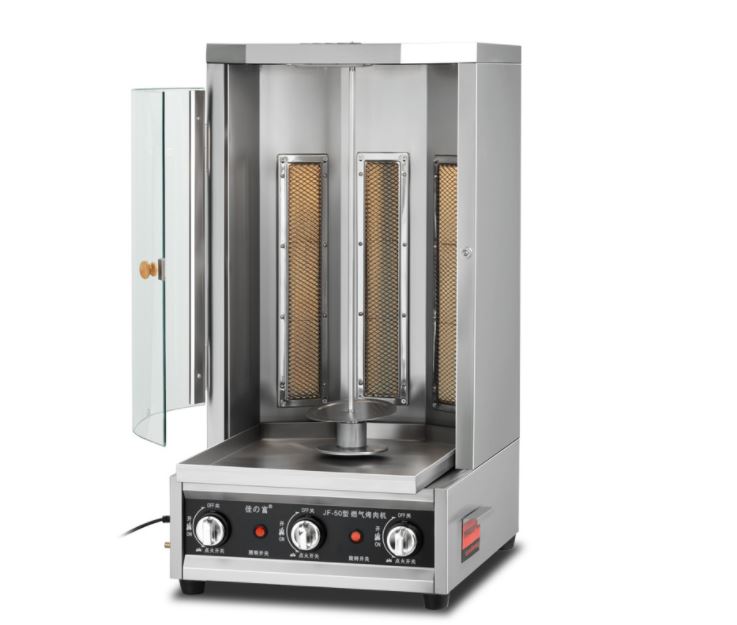 vertical rotisserie gas shawarma potis shawarma machine doner kebab machine gas/electric shawarma