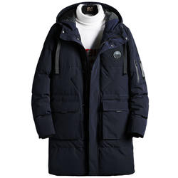 2020 Men Winter Coat High Collar Heavy Weight Parka  Wholesale Windbreaker Jackets