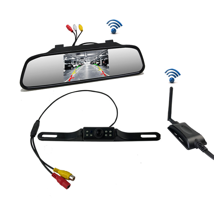 Telecamera e Specchio retrovisore OEM Look con display invisibile per Mercedes Classe-M W166