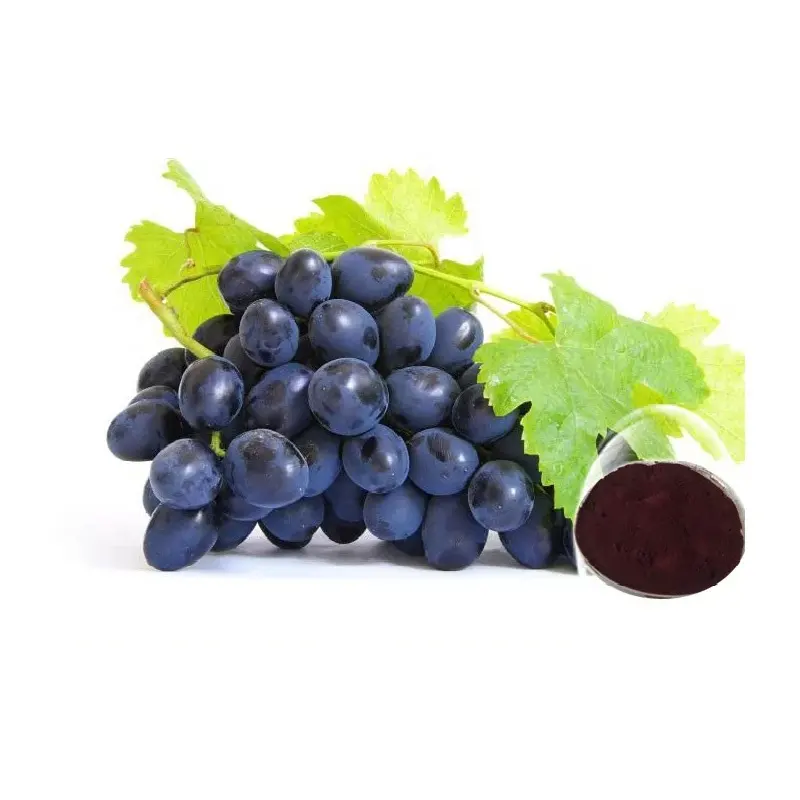 Кожура винограда. Синий виноград.