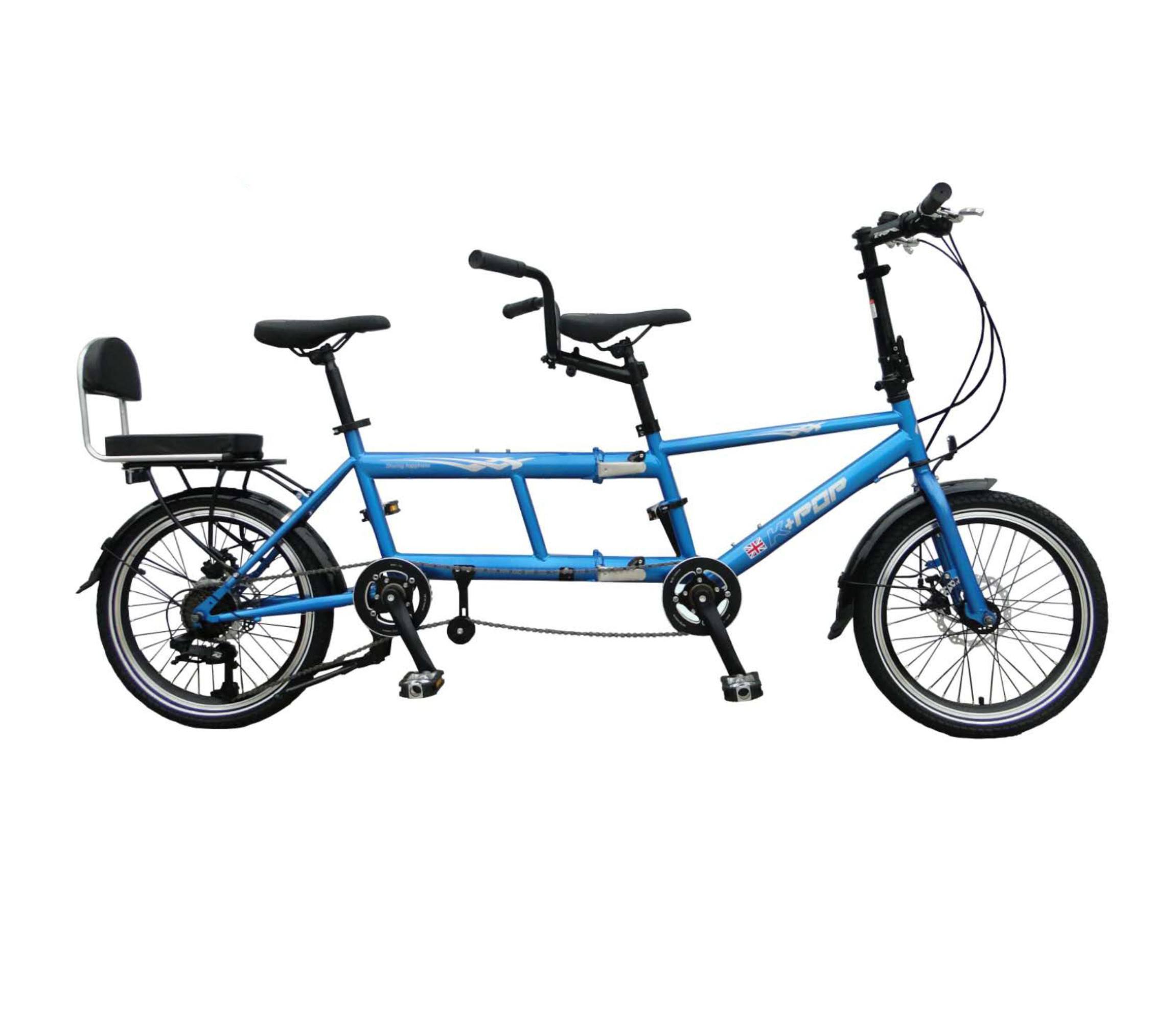 fold up tandem bike
