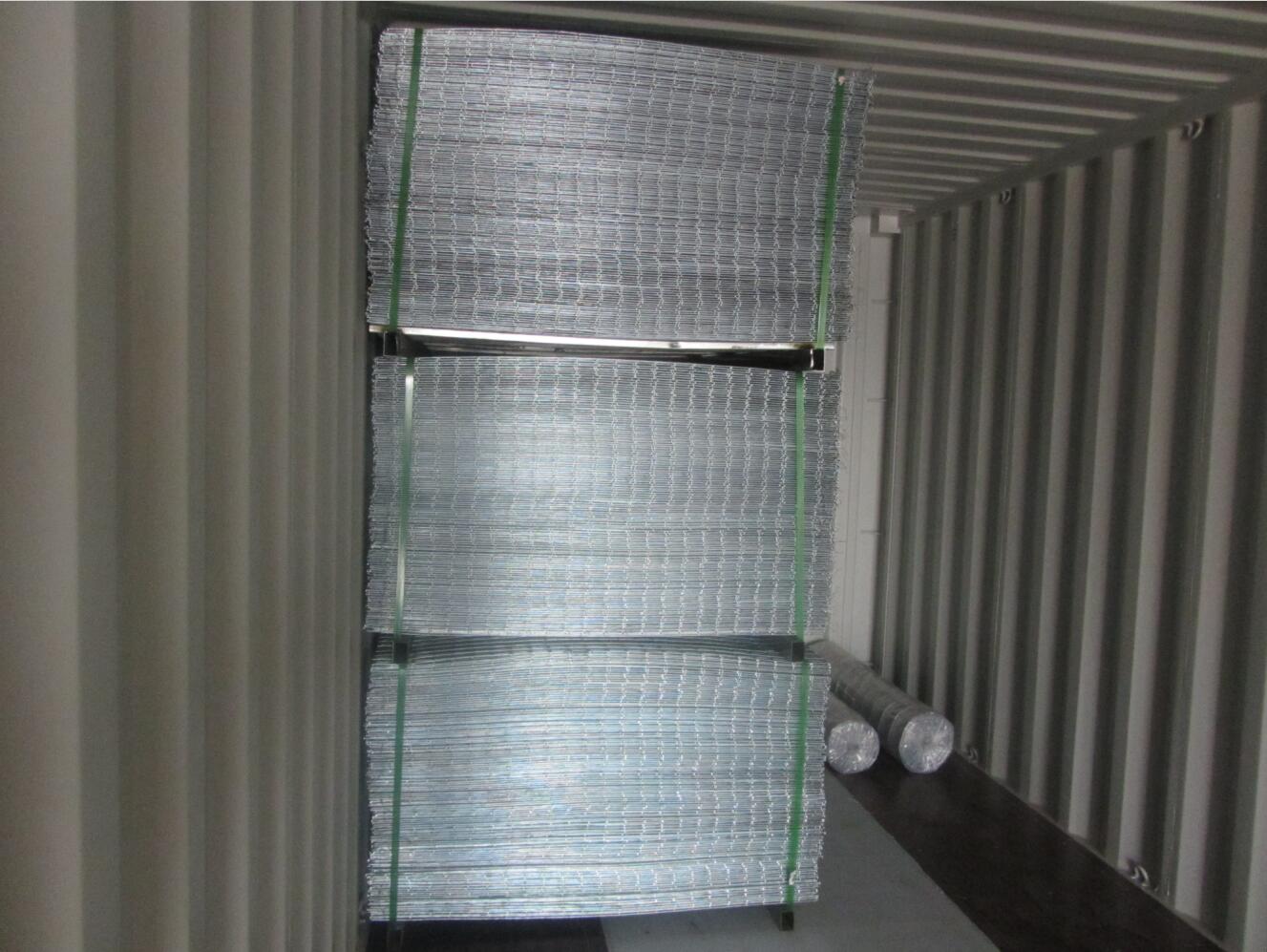 Welded Wire Mesh Panels 1.2x2.4m Galvanised 4x8ft Steel Sheet Metal 2" Holes