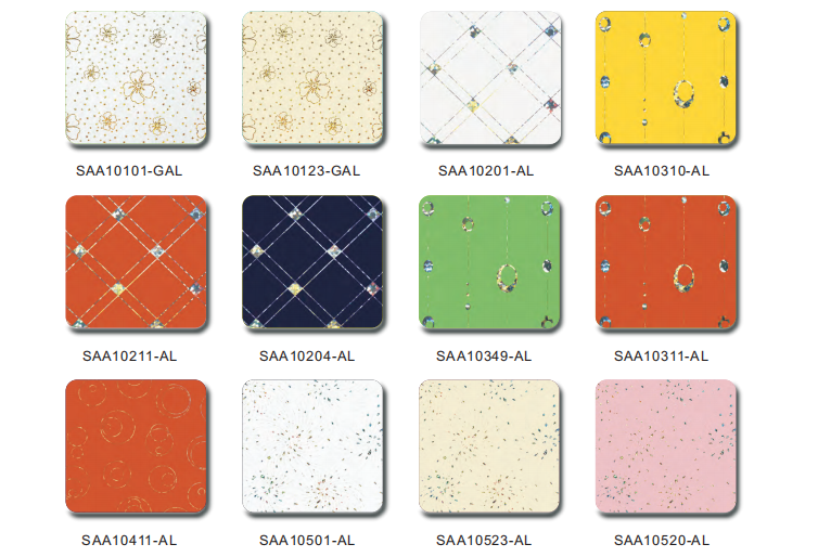 Nice design 4mm acm panel laser pattern aluminum composite plate