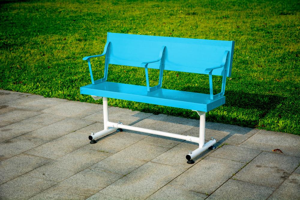 Прочные алюминиевые спортивные скамейки в сборе, металлические стулья для стадиона оптом