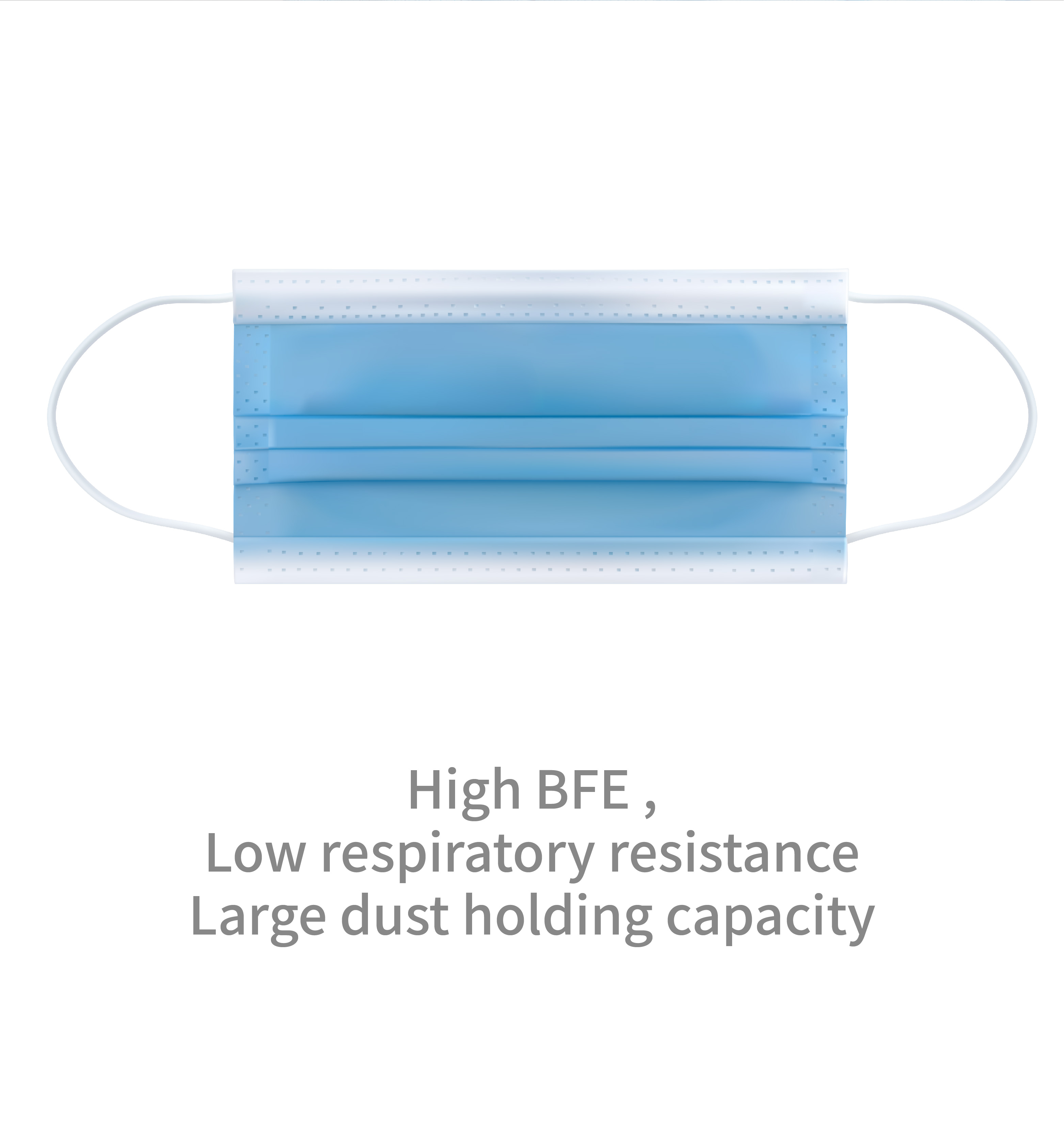 Disposable Earloop Non Woven Face Mask 3 Ply 3 Layer