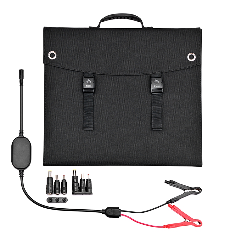 Путешествия Кемпинг Быстрая зарядка 60 Вт монокристаллическая солнечная батарея солнечная панель зарядное устройство для телефона