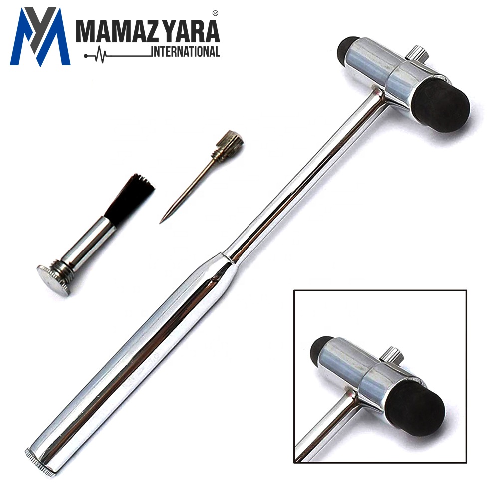 Бабинс рефлекс тестирование Молот кузнеца с иглы и кисть черный MYI-ENT-0059