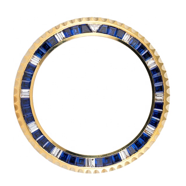 Оригинальной версии Часы Ободок вставки из нержавеющей стали и 18 К с бриллиантами