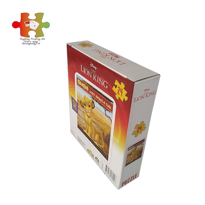 Профессиональный стандартный детские развивающие игрушки головоломки 24 шт. Пользовательские Фотографии