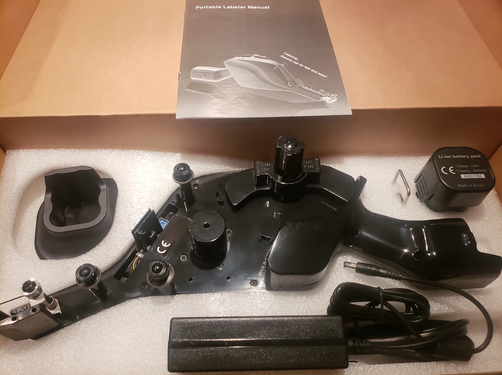 Супермаркет Ценообразование пистолет ручной держатель Удобная маркировка Дата цена размер