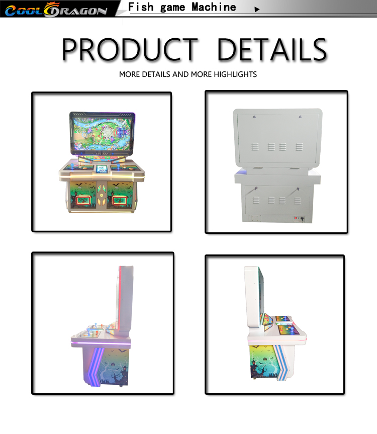 Trò chơi đại dương vua 3 cá 42 inch loại mới nhất video tủ video arcade 2 người chơi trò chơi cá trò chơi bàn máy trò chơi câu cá