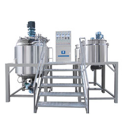 Hot Sale Rotorstator Homogenizer  Cosmetic Vacuum Shampoo Liquid High Shear Emulsion Homogenizing Mixer machine