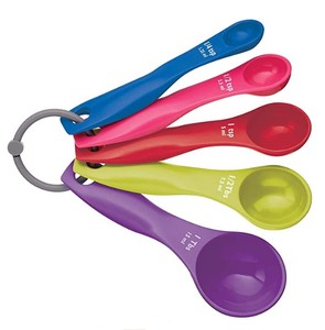 soporte para utensilios de cocina Juego de 5 soportes para cucharas de silicona colorida para soporte de esp/átula de cocina