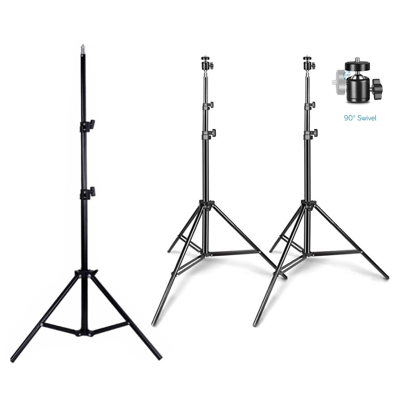 1,6 М 2,1 М штатива для фотографирования с возможностью вращения на осветительная стойка для фотосъемки с шаровой головкой для камеры Видео Фото лампа кронштейн держатель софтбокс кольцевой светильник видео