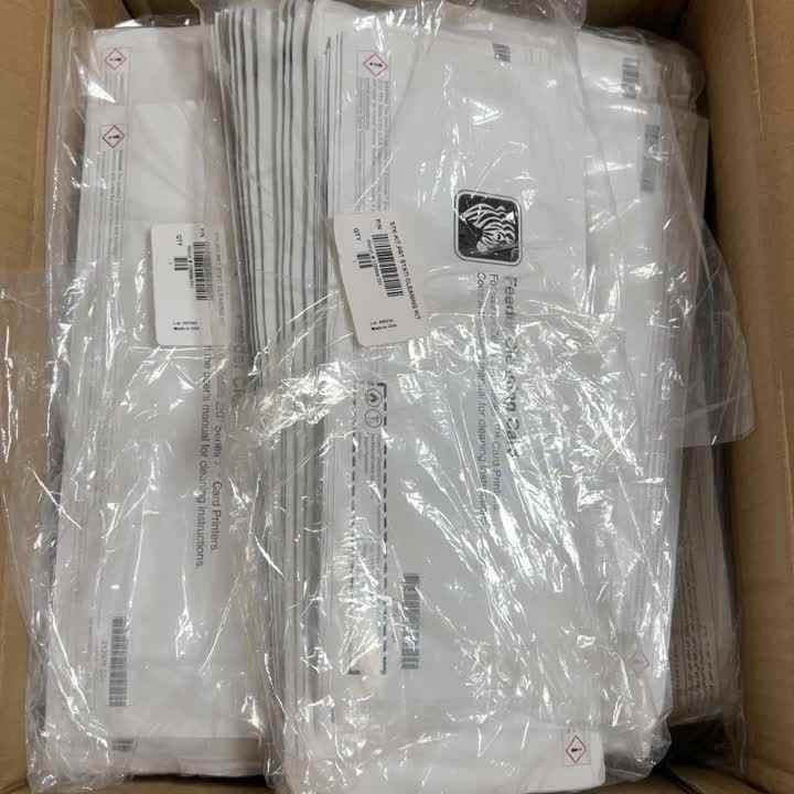 Zebra ZXP7 Card Printer Cleaning It Zebra 105999-701 Cleaning
