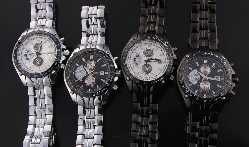 CURREN 8083 Fashion Men's Watch - Auto Date & Waterproof