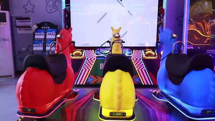 Electric Horse Racing Machine Amusement Horse Racing Game Amusement ...