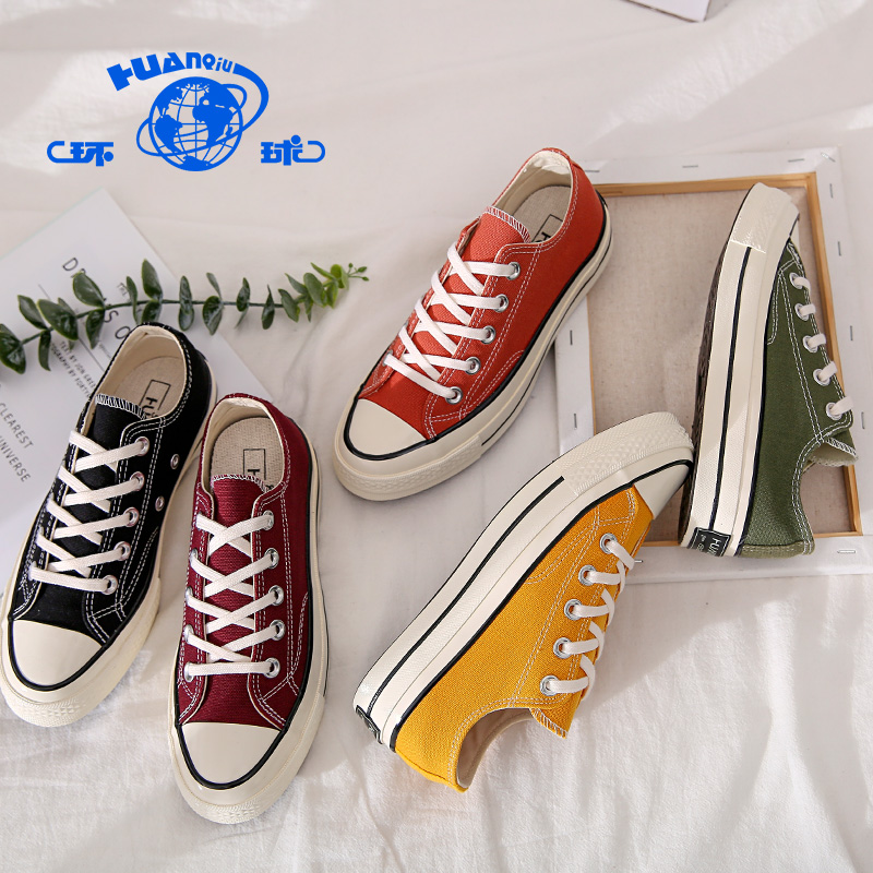 S6299 HUANQIU 2020 Женская парусиновая обувь хорошего качества
