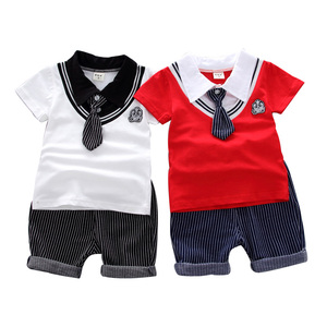 AS-399B Personality Kids Boy Clothes Set Baby Wear Wholesale Children's Boutique Clothes