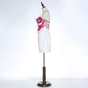 feather cocktail dress under 100