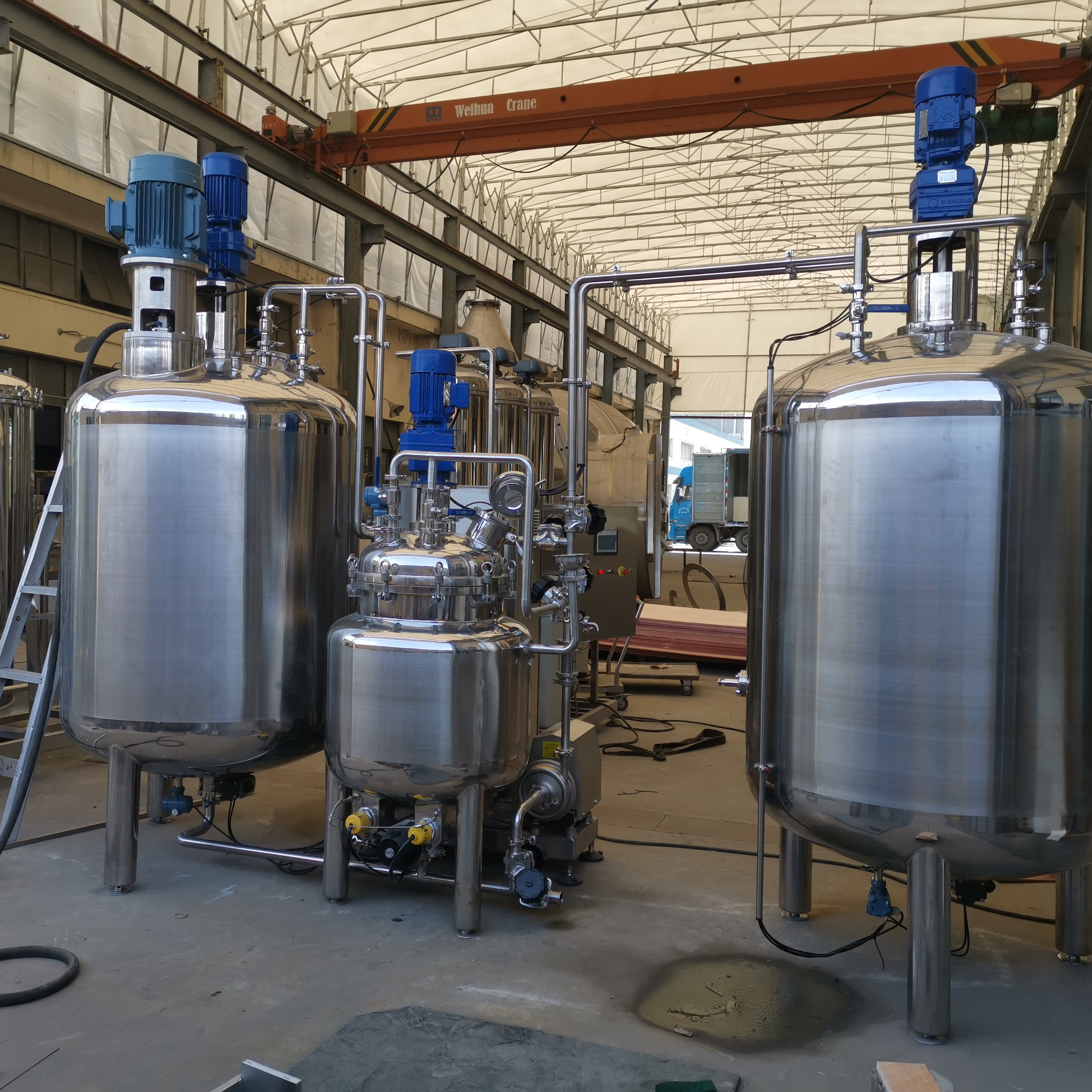 Линия по производству косметики