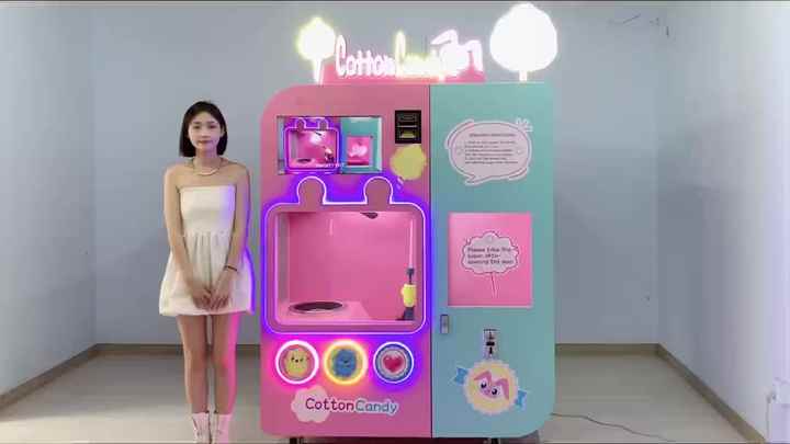 candyさん専用 Fully Automatic Cotton Candy Machine - Sweet Treats Made Easy