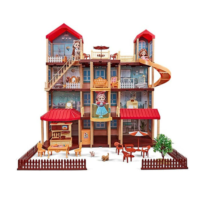 Новые товары, кукольный домик, игрушка для семьи, кукольный домик «сделай сам», мебель для продажи