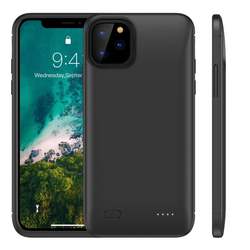 4000mAh Recarregável Capa Para iPhone 11 Pro Max Caso Banco do Poder Carregador De Bateria