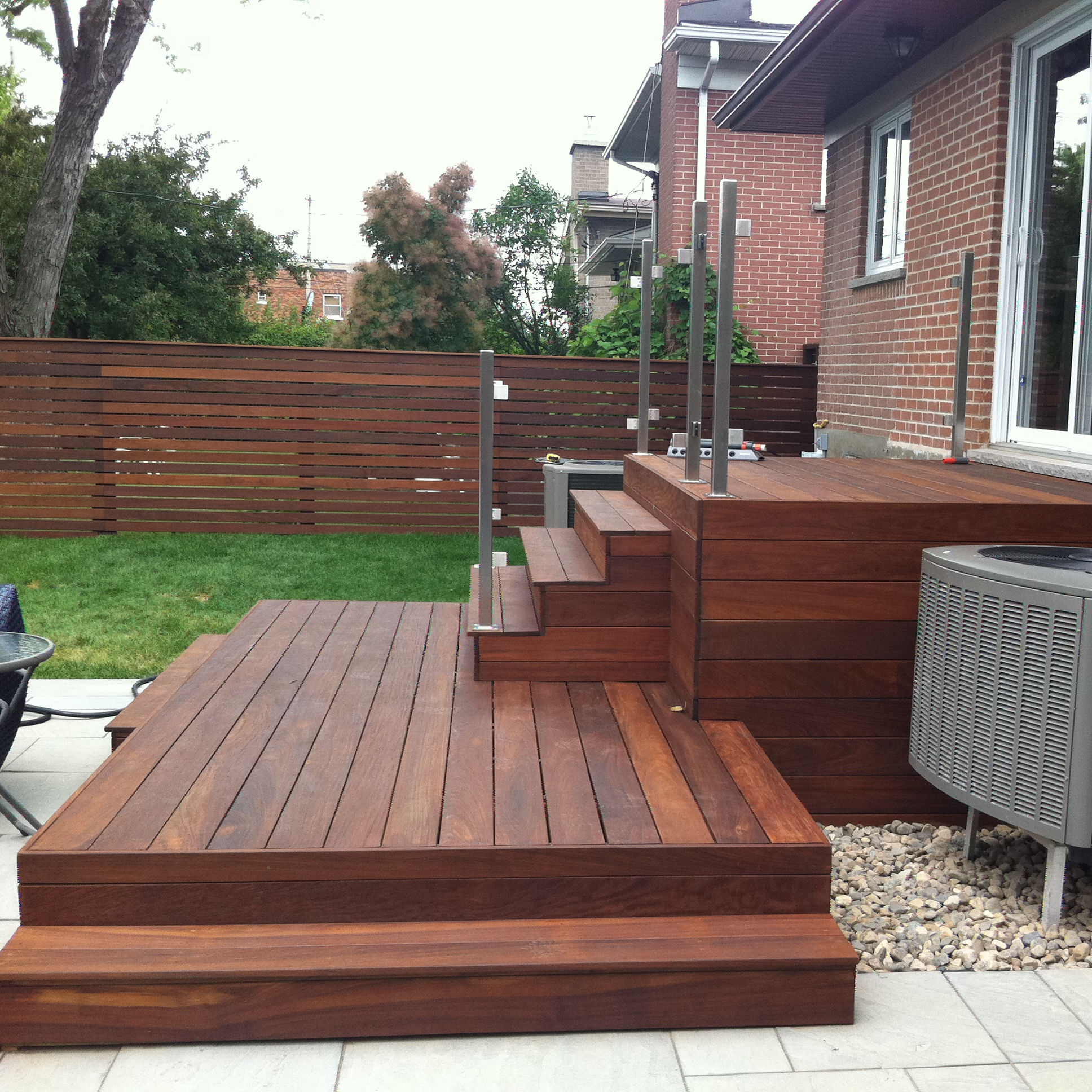 巴西核桃ipe外部木甲板