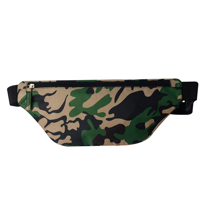 Camouflage logo personalizzato riflettente uomini viaggi sport in esecuzione marsupio marsupio