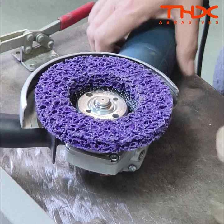 10x Sabre Cut 115mm 4.5 Poly Strip Wheel Discs Paint Rust Removal for Grinders | UK 10x Sabre Cut 115mm 4.5 Poly Strip Wheel Discs Paint Rust Removal for Grinders | UK