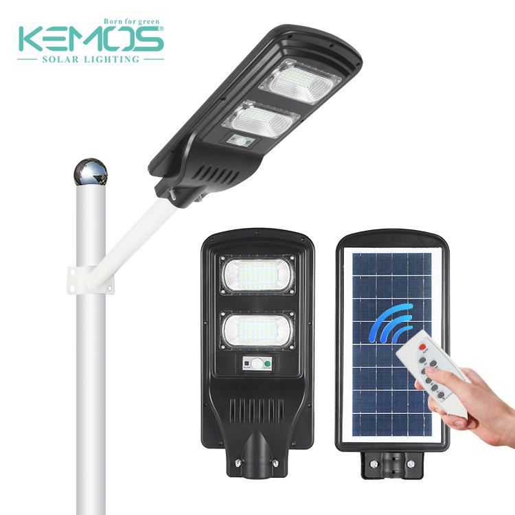 Умный наружный водонепроницаемый уличный светодиодный фонарь с датчиком движения Ip65, 30 Вт, 60 Вт, 90 Вт, с солнечной панелью