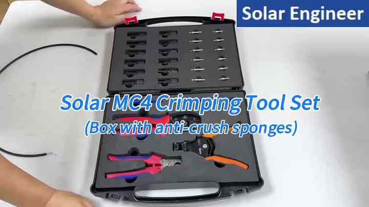 Solar Tool Box - Comprehensive Crimping & Connector Tools