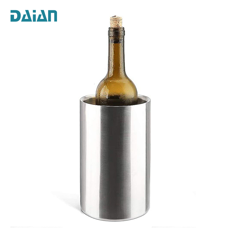 Непосредственно с завода, персонализированный охладитель из нержавеющей стали для вина, пива, шампанского, льда, охладитель вина, ведро