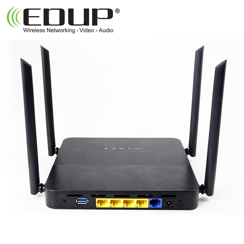 EDUP新しいデザイン新しいWiFiルーター10ギガビットルーターMTK7621A +