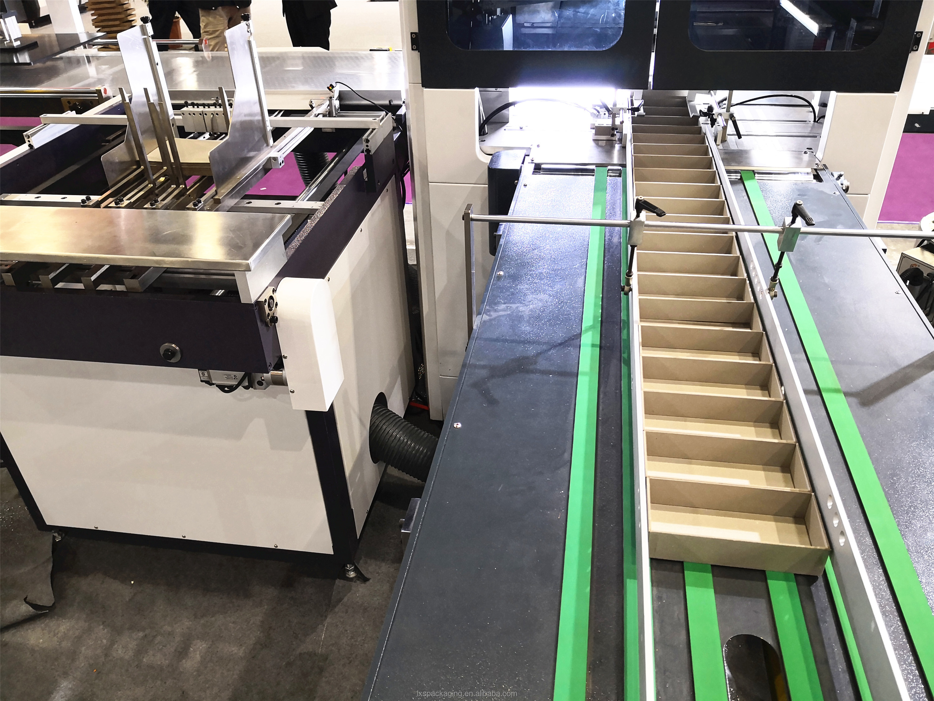 LS-1246G Automatic Case Maker & Set Up Box Making Machine Paper Board Making Machine