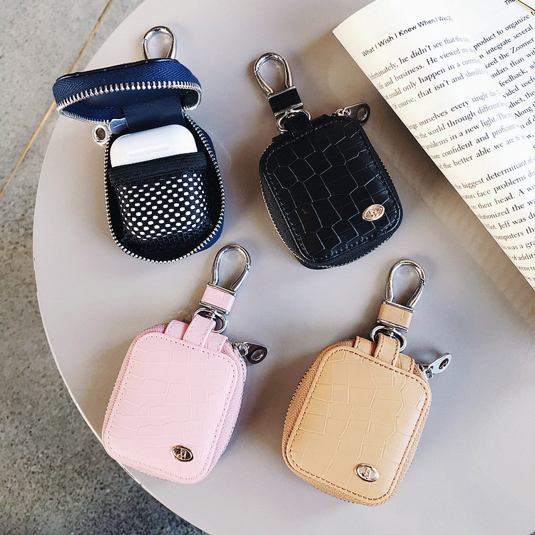 Змеиный узор сумка чехол для наушников для bluetooth airpod