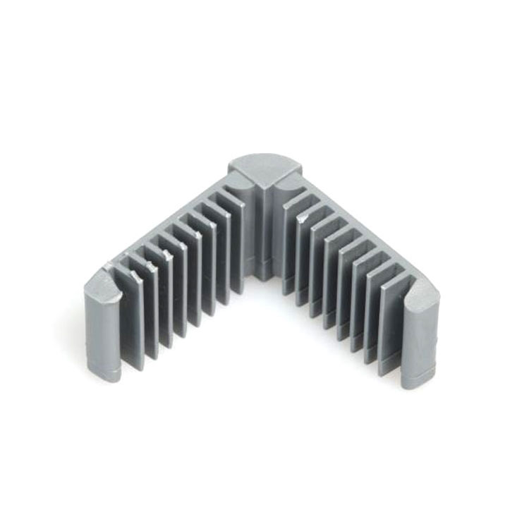 Aluminum spacer bar straight corner key