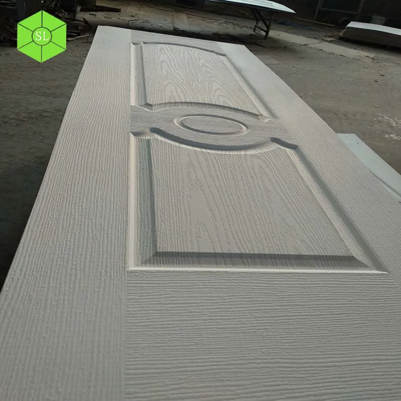 White primer HDF door skin / HDF moulded door