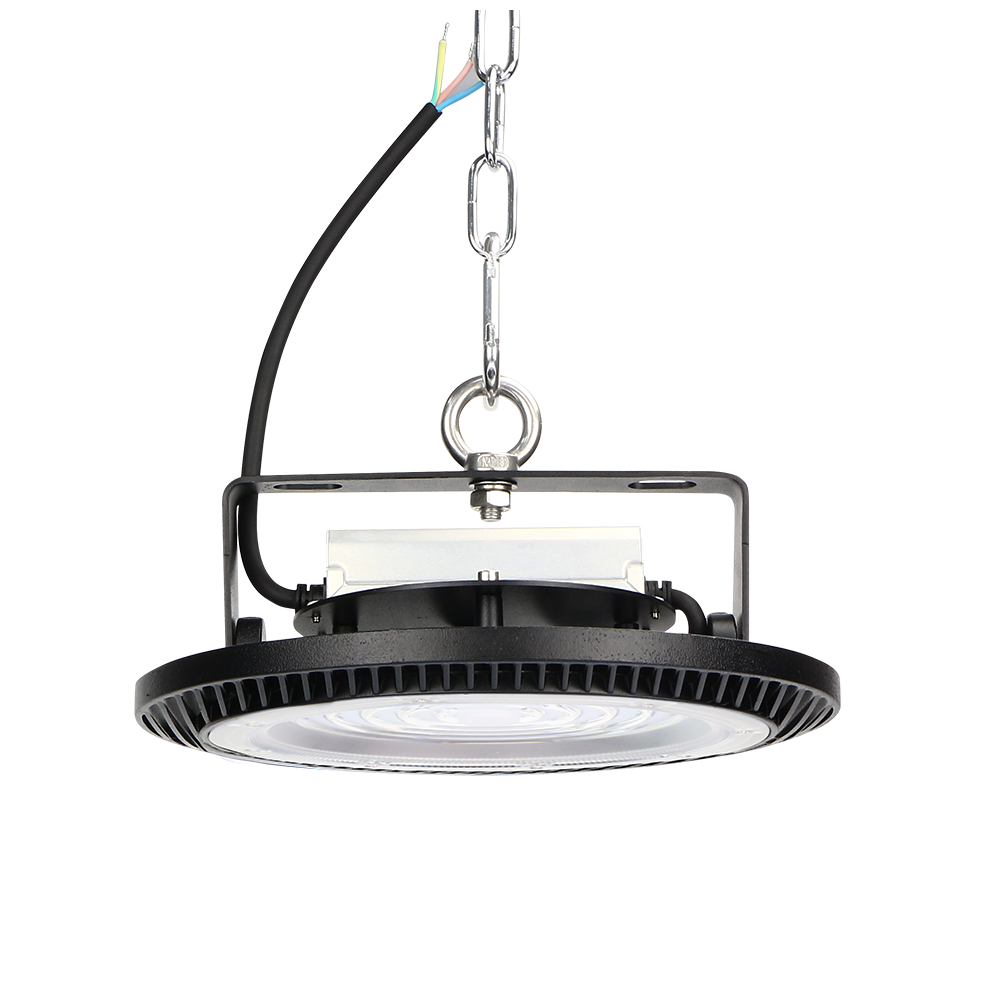 KCD factory directly 347v promotion price dmx dimmable ufo 150w led linear high bay light 150w