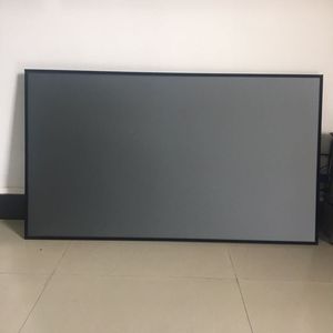120 Ultra Short Throw Fixed Frame Projector Screen PET CRYSTAL alr for laser projector ambient light rejecting projection screen