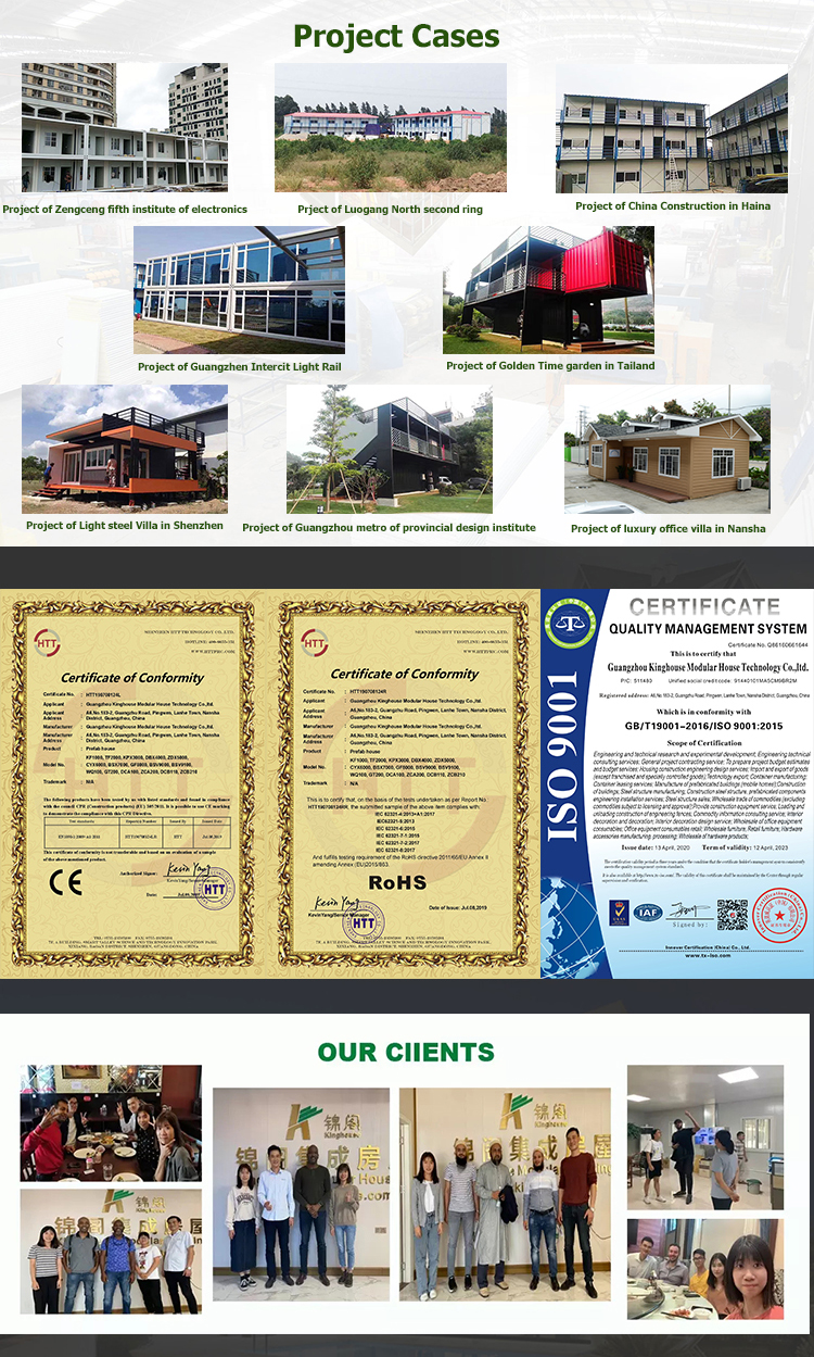 Eco friendly Foldable Expandable Flat Pack Recycled Container House