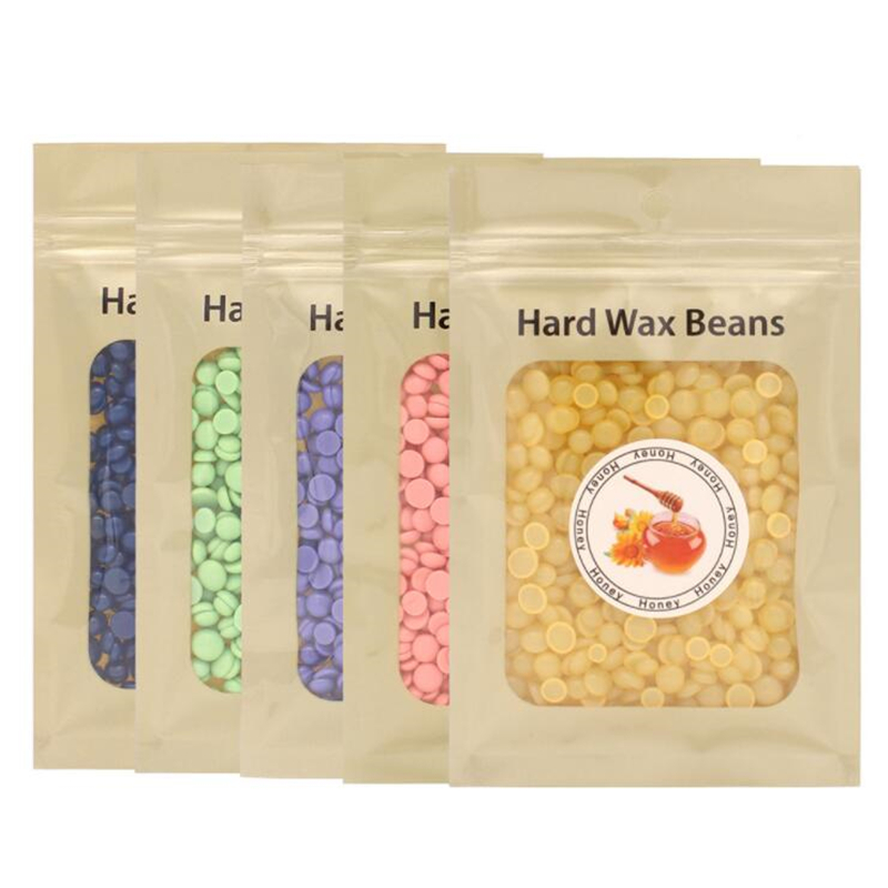 25 г/пакет жемчужные Твердые восковые бобы, воск для удаления волос с помощью горячей пленки, воск для депиляции, удаление нежелательных волос в ногах и других частях тела