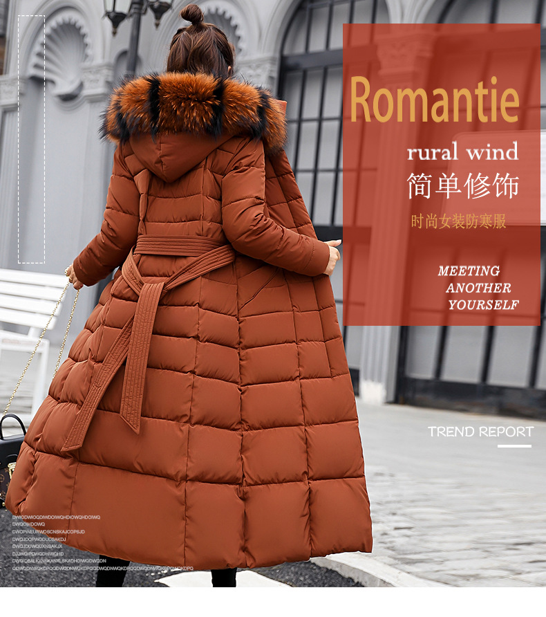 doudoune avec grosse fourrure