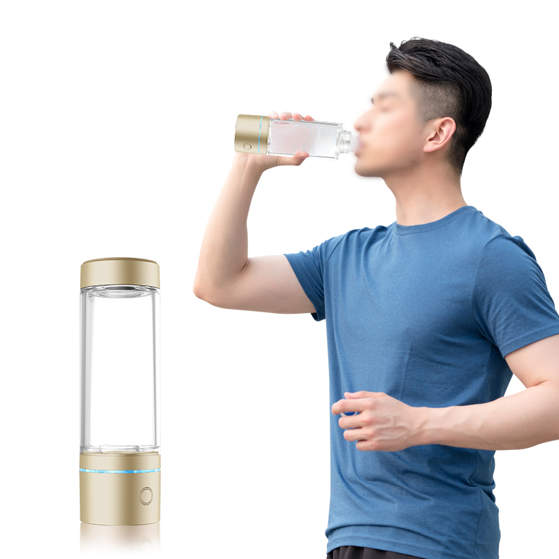 Aukewel индивидуальный OEM/ODM 240 мл переносная водородная Щелочная бутылка для воды