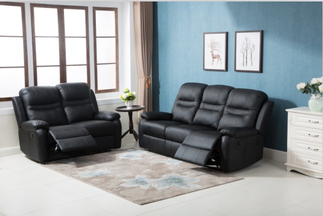 Wholesale Luxury  Home Furniture Synethic Leather Find Complete Details about 1+2+3 Electric Recliner Sofa Set