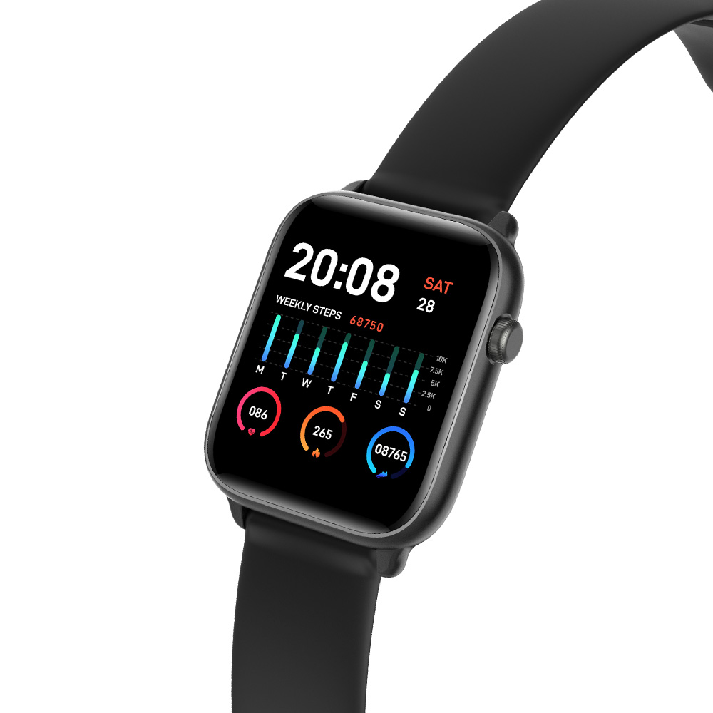 Умные часы KW37pro с термометром, сенсорным экраном и длинной батареей, 2021